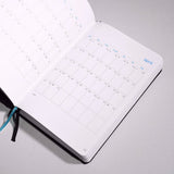 Endless 2024 Black Daily Planner (A5 - Ruled) ESPL24BLK