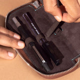 Endless Companion Two Pen Case (Brown) ESCPBR2P