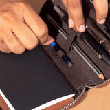 Endless Companion Five Pen Case (Brown) ESCPBR5P