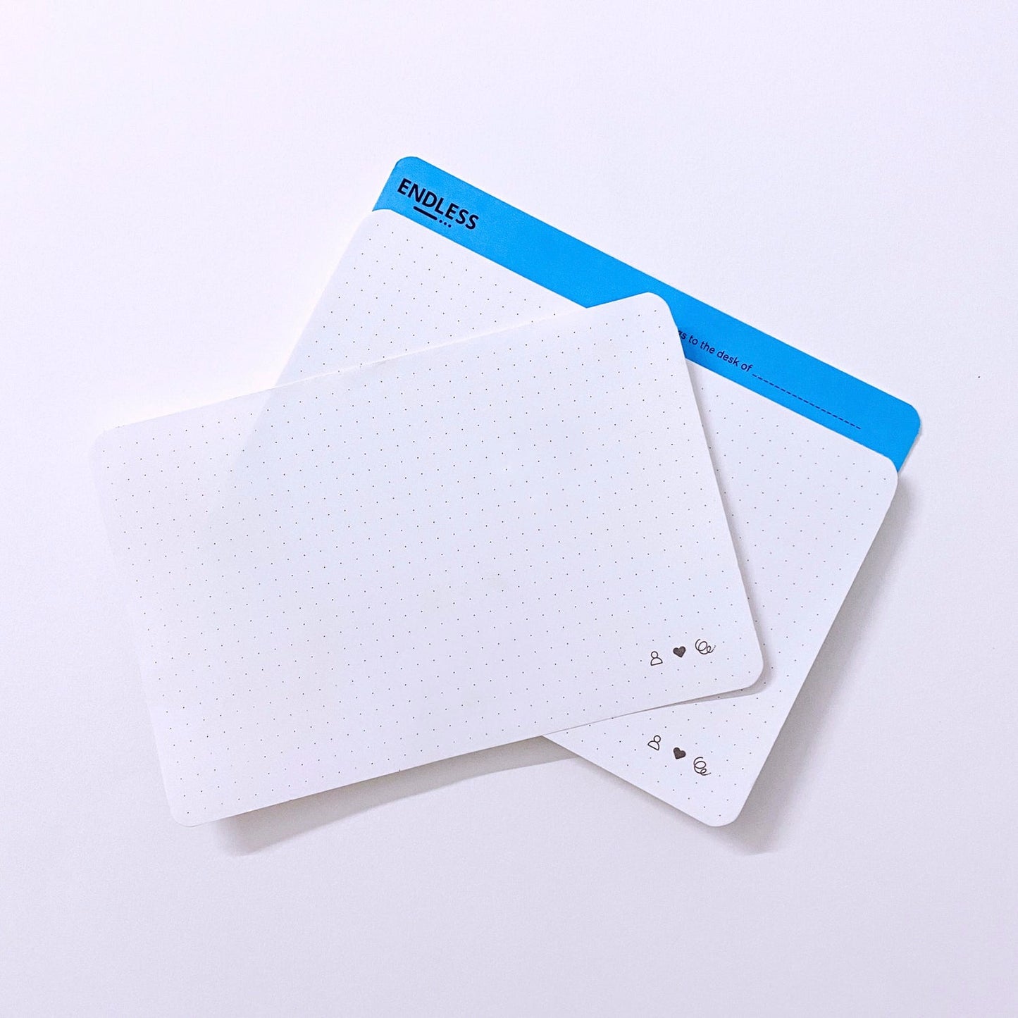 Endless Creative Block White Tear-Off Notepad (A5 - Dotted) ESCB70L