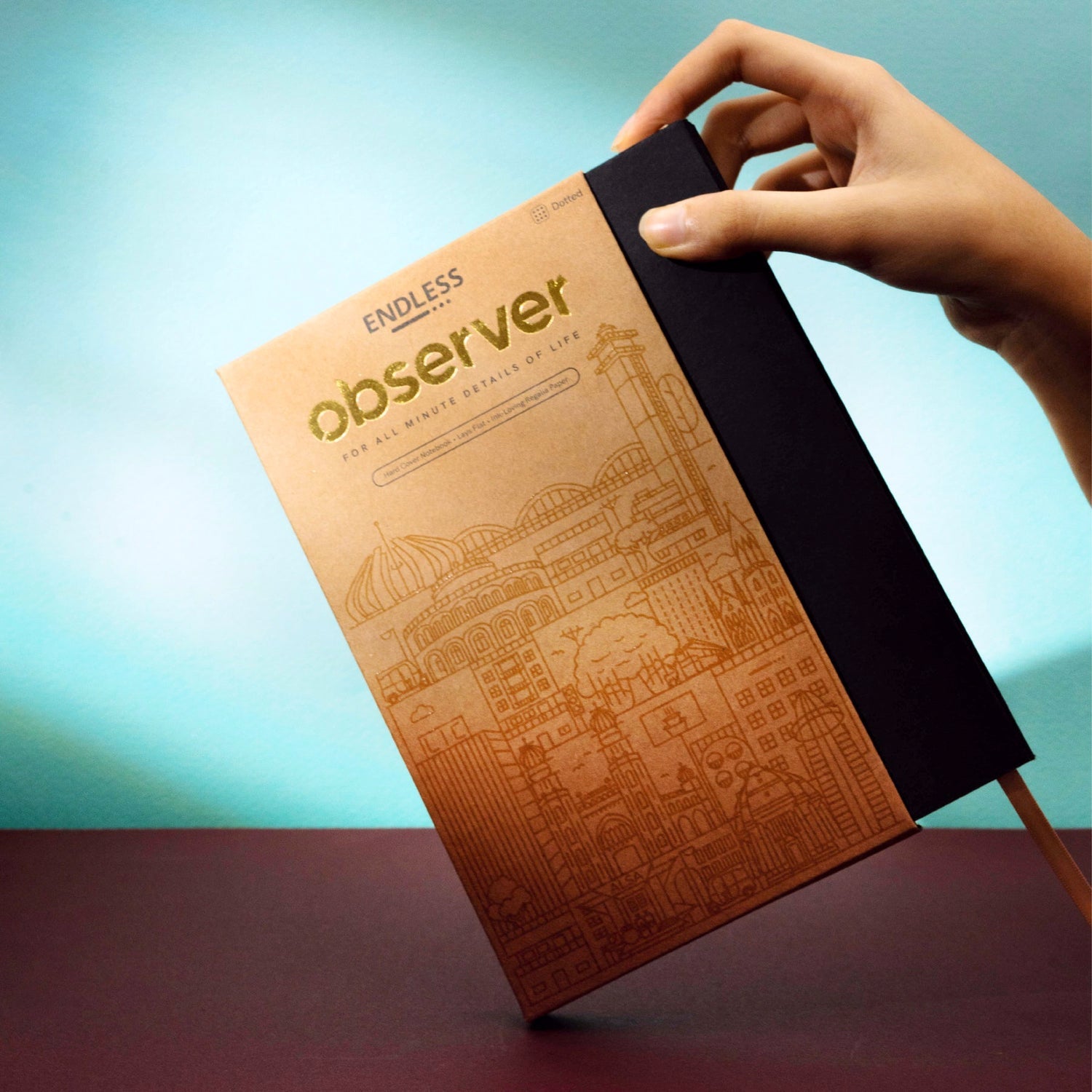 Endless Observer Night Sky Notebook (A5 - Dotted) ESOBDNSA5 