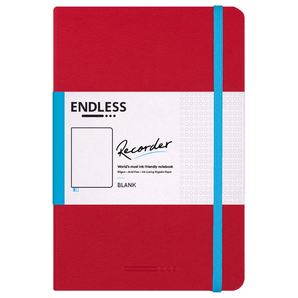 Endless Recorder Crimson Sky Notebook (A5 - Blank) ESRCSB