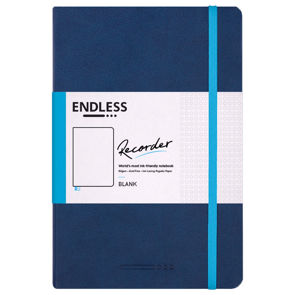 Endless Recorder Deep Ocean Notebook (A5 - Blank) ESRDOB