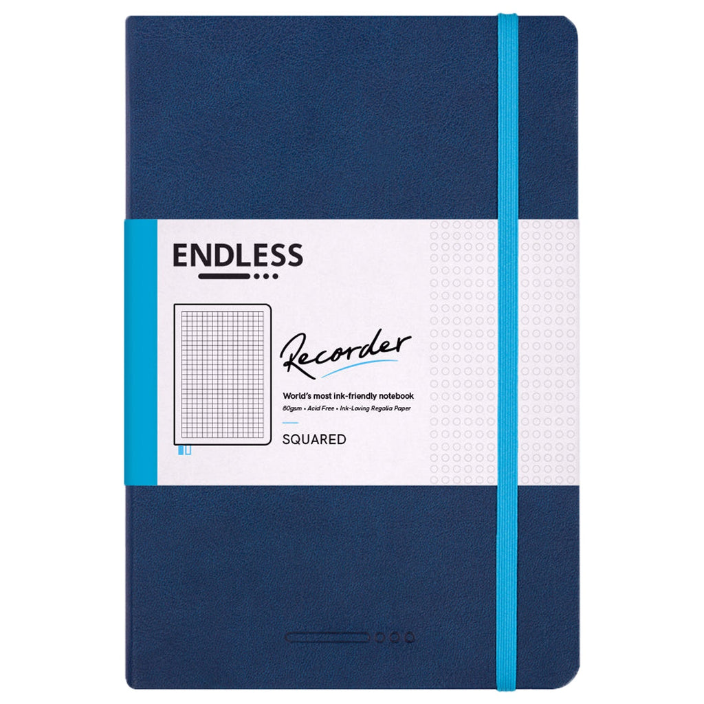 Endless Recorder Deep Ocean Notebook (A5 - Squared) ESRDOS