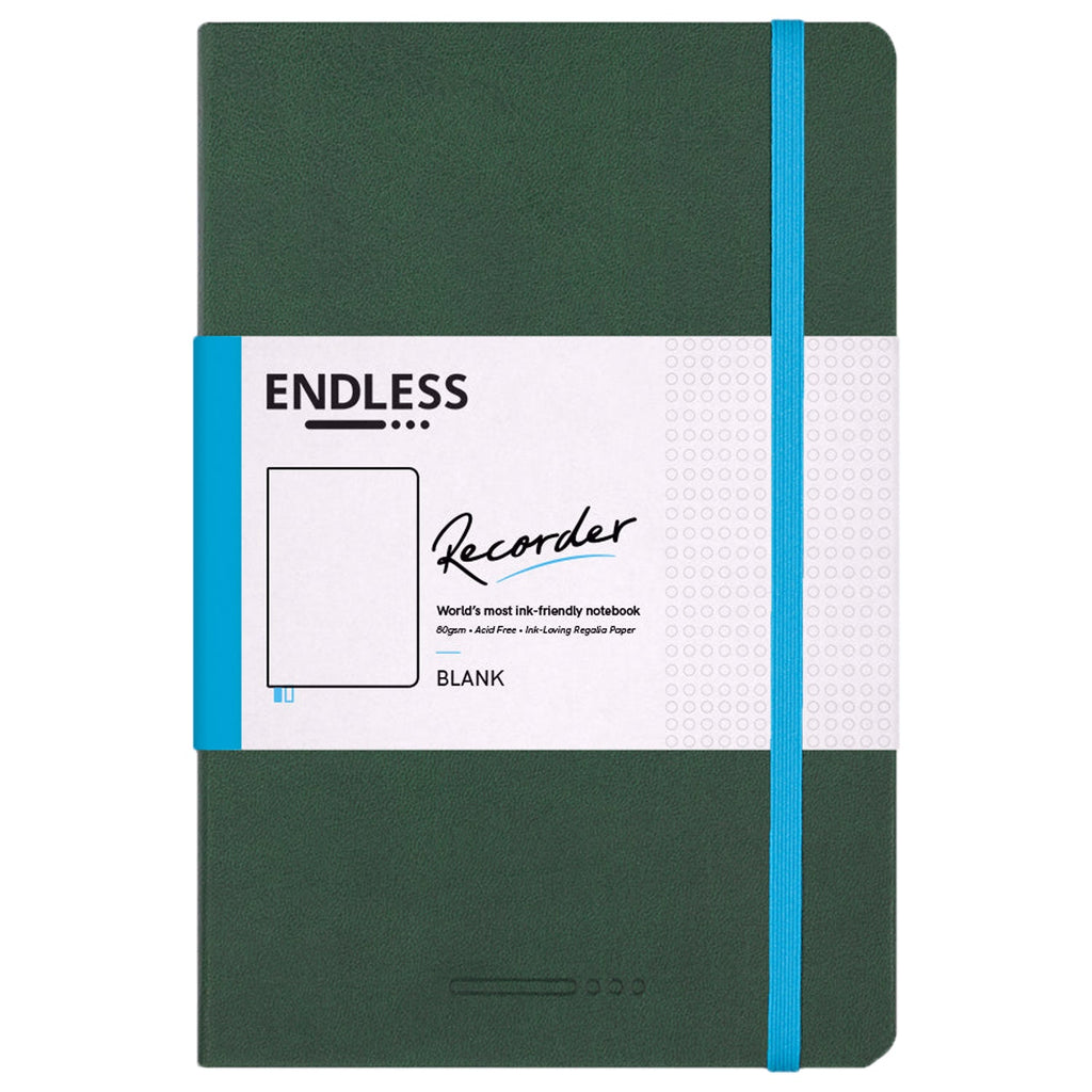 Endless Recorder Forest Canopy Notebook (A5 - Blank) ESRFCB