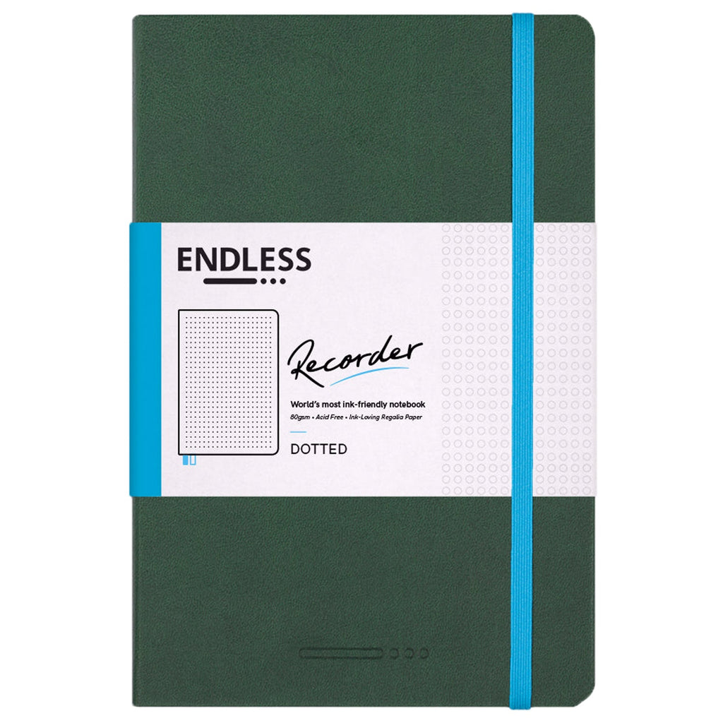Endless Recorder Forest Canopy Notebook (A5 - Dotted) ESRFCD