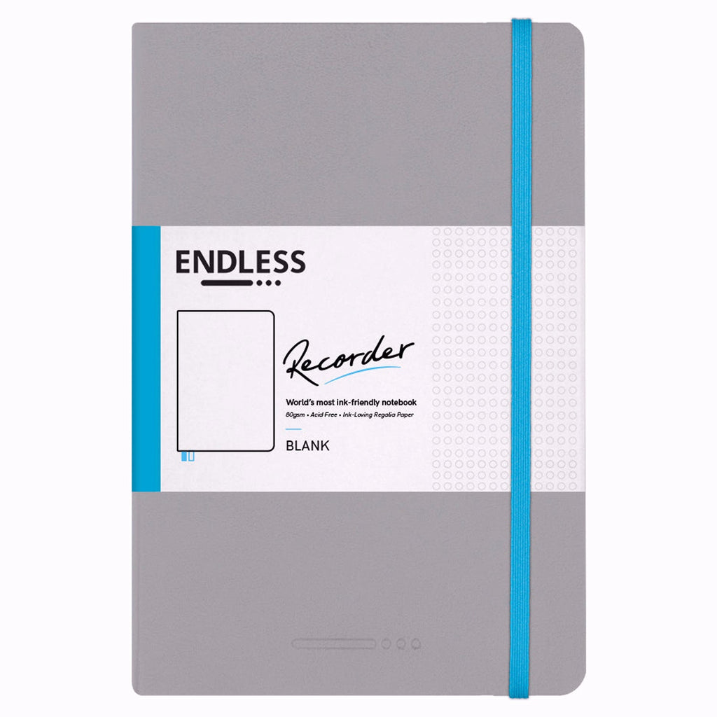 Snow Notebooks Endless Recorder Mountain Snow Notebook (A5 - Blank) ESRMSB