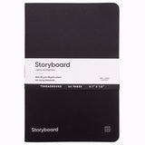 Endless Storyboard Black Notebook (A5 - Dotted) ESSLTD