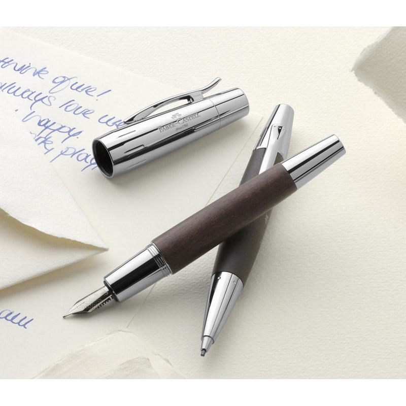 Faber-Castell Emotion Pearwood Black Mechanical Pencil 138383