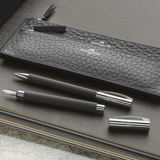 Faber-Castell Ambition OpArt Black Sand Ball Pen 147055