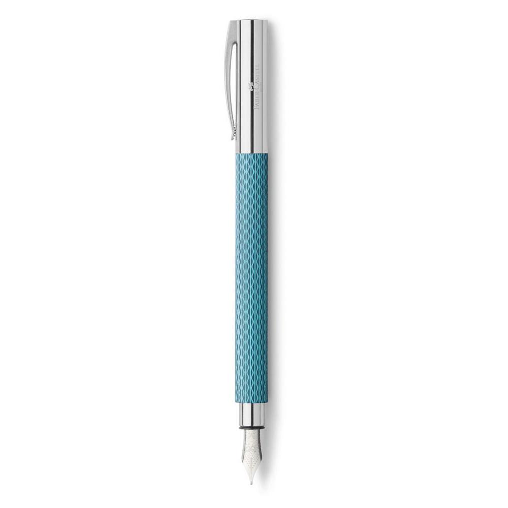 Faber-Castell Ambition OpArt Blue Ocean Fountain Pen
