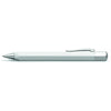 Faber-Castell Ondoro Precious Resin White Ball Pen 147501 with angled edges design