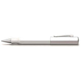 Faber-Castell Ondoro Precious Resin White Roller Ball Pen 147511