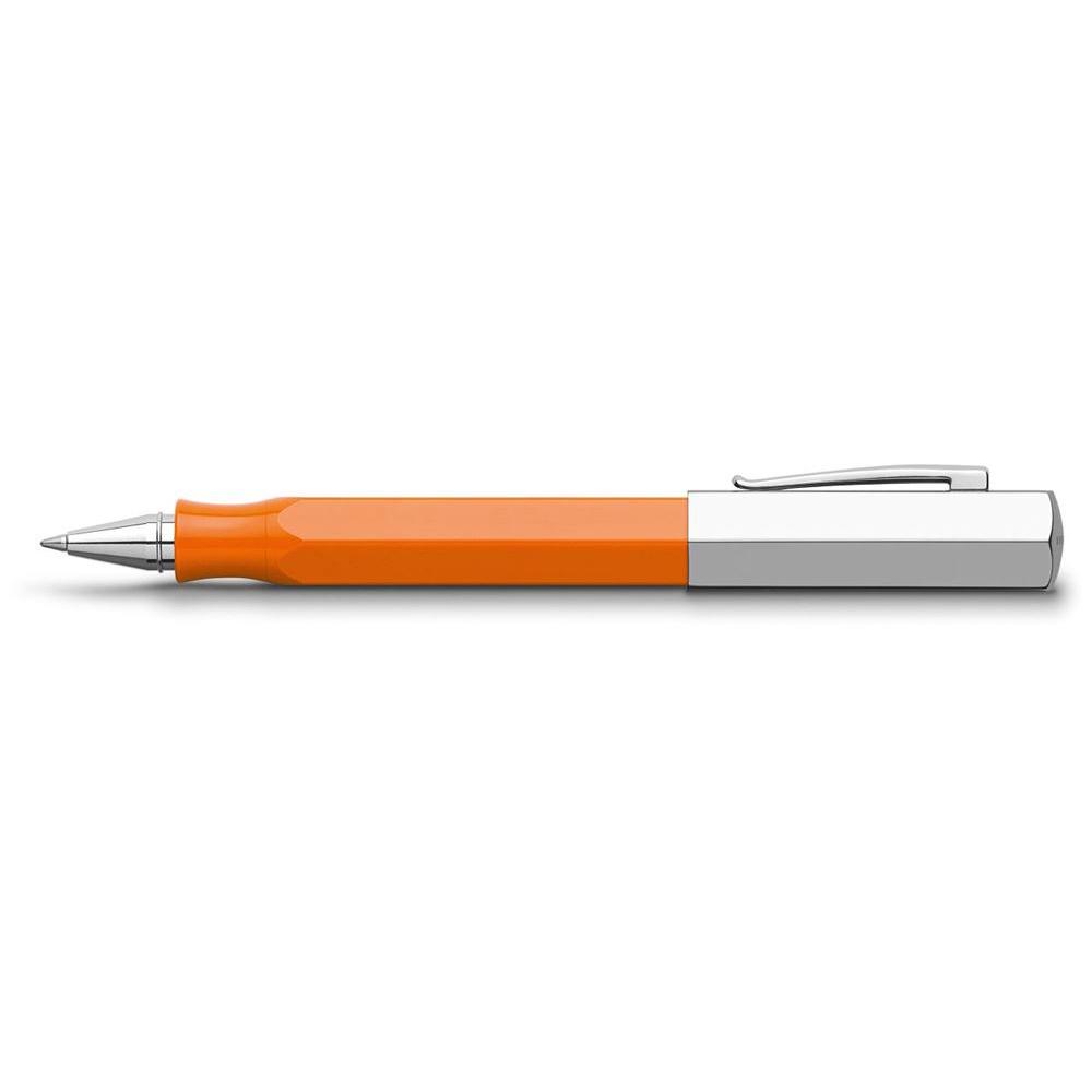 Faber-Castell Ondoro Precious Resin Orange Roller Ball Pen 147512