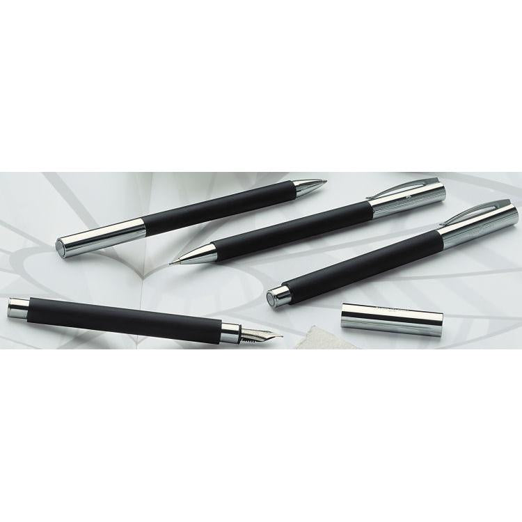 Faber-Castell Ambition Precious Resin Black Ball Pen 148130