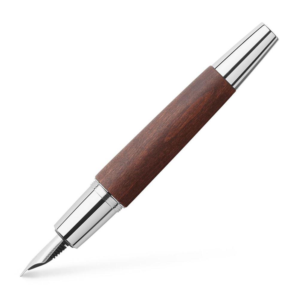 Faber-Castell Emotion Pearwood Dark Brown Fountain Pen