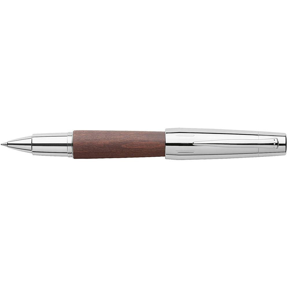 Faber-Castell Emotion Pearwood Dark Brown Roller Ball Pen 148215