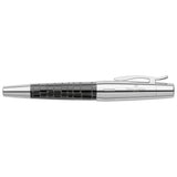 Faber-Castell Emotion Croco Black Roller Ball Pen 148235 cigar shaped with crocodile skin design and crome trims