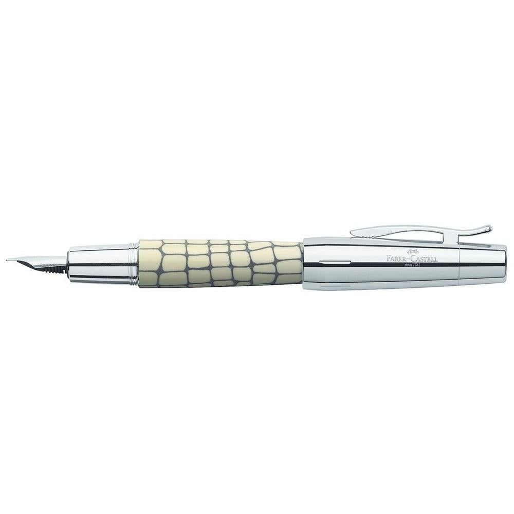 Faber-Castell Emotion Croco Ivory Fountain Pen