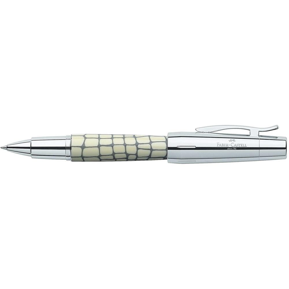 Faber-Castell Emotion Croco Ivory Roller Ball Pen 148255