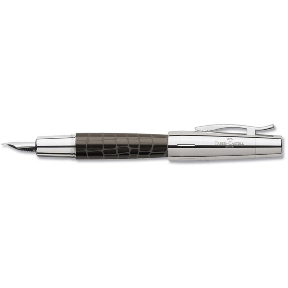 Faber-Castell Emotion Croco Brown Fountain Pen