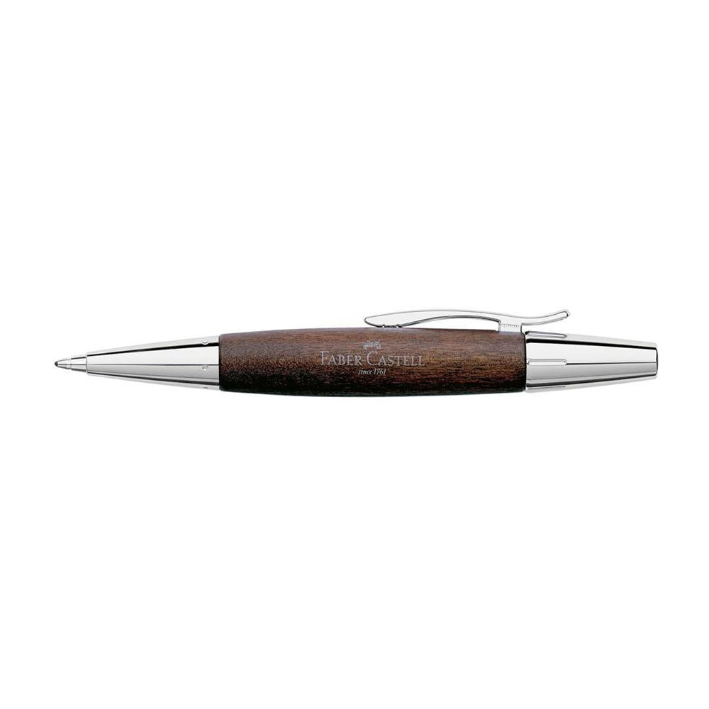 Faber-Castell Emotion Pearwood Dark Brown Ball Pen 148381