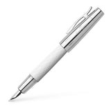 Faber-Castell Emotion Rhombus White Fountain Pen