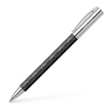 Faber-Castell Ambition Rhombus Black Ball Pen 148900 with geometric pattern