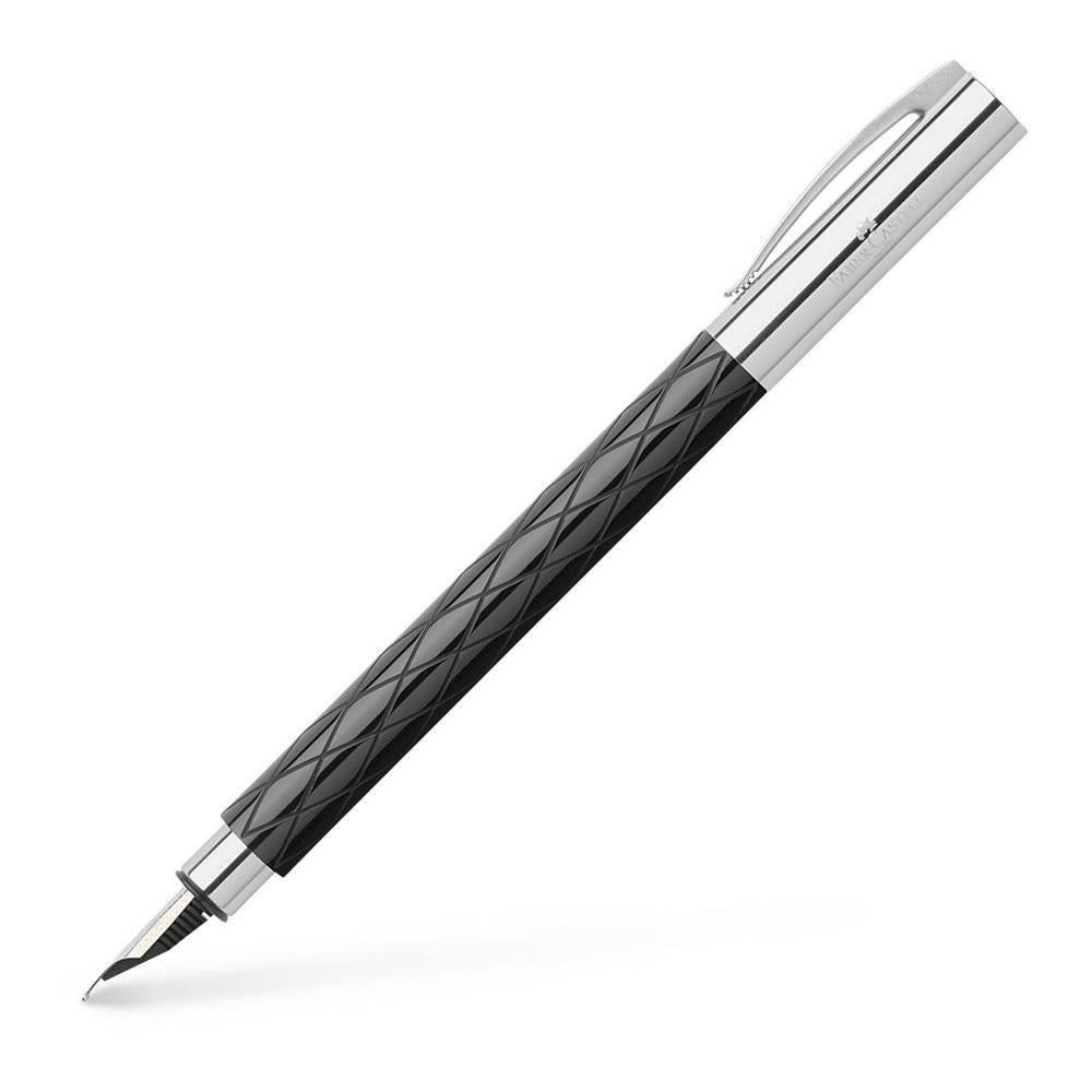 Faber-Castell Ambition Rhombus Black Fountain Pen