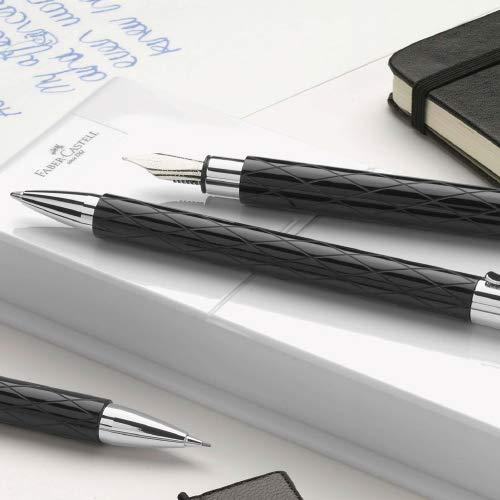 Faber-Castell Ambition Rhombus Black Fountain Pen