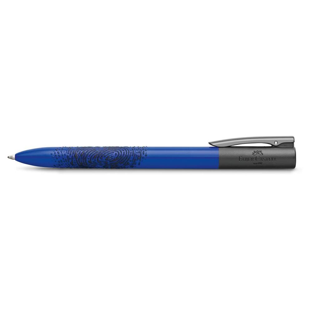 Faber-Castell WRITink Blue Ball Pen 149308 finger print design