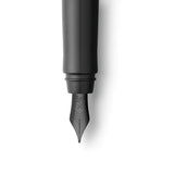 Faber-Castell WRITink Black Fountain Pen with thumb impression design on the barrel
