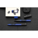 Faber-Castell WRITink Blue Fountain Pen with thumb impression design on the barrel