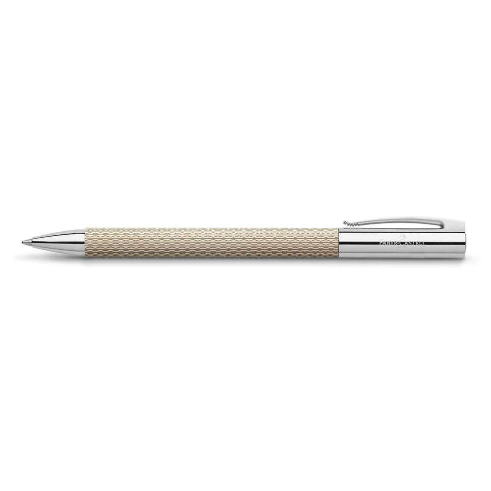Faber-Castell Ambition OpArt White Sand Ball Pen 149616