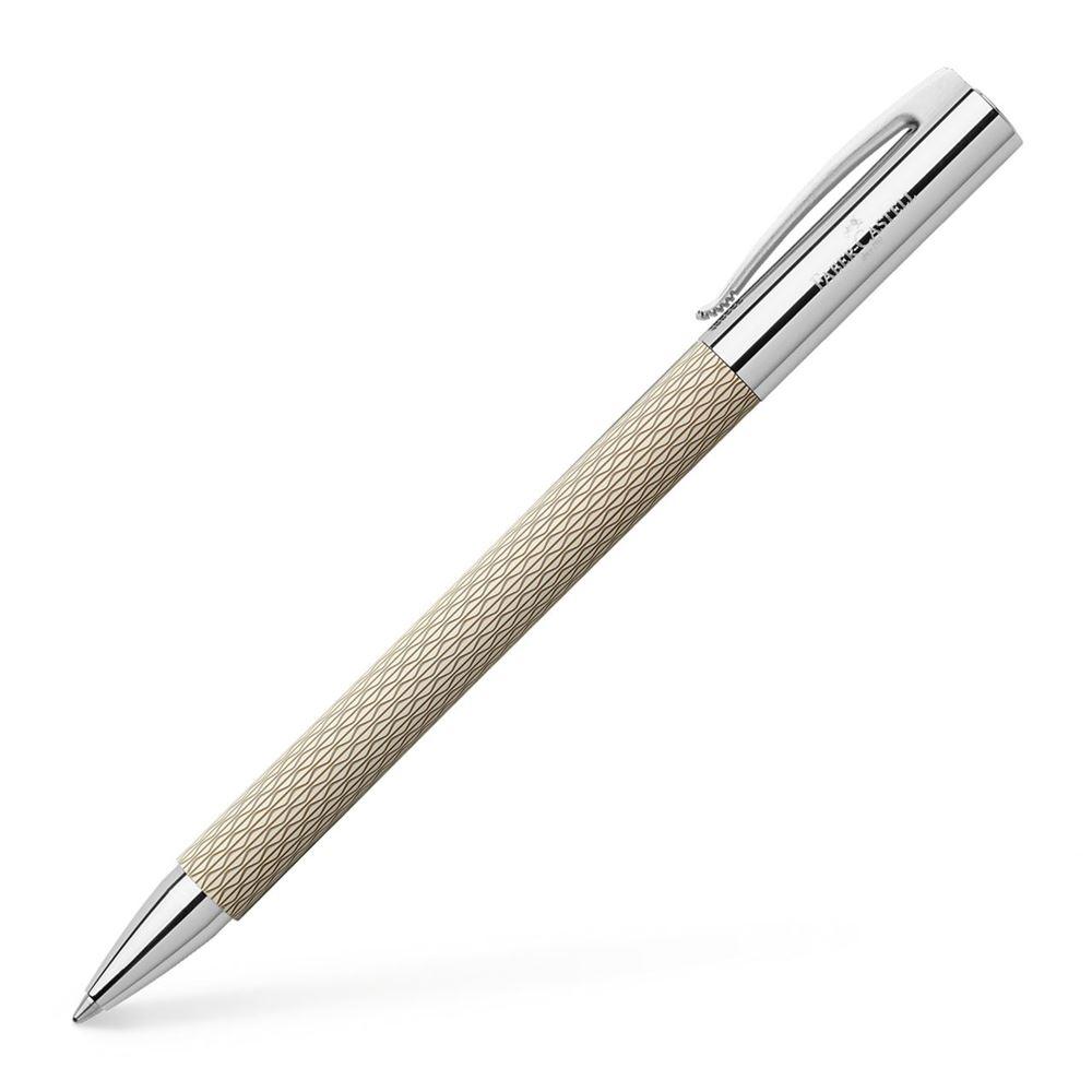 Faber-Castell Ambition OpArt White Sand Ball Pen 149616
