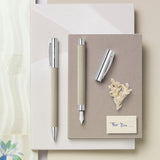 Faber-Castell Ambition OpArt White Sand Ball Pen 149616