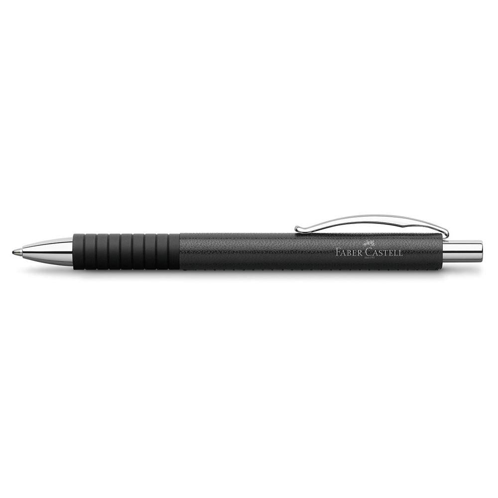 Faber-Castell Essentio Leather Black Ball Pen 148889