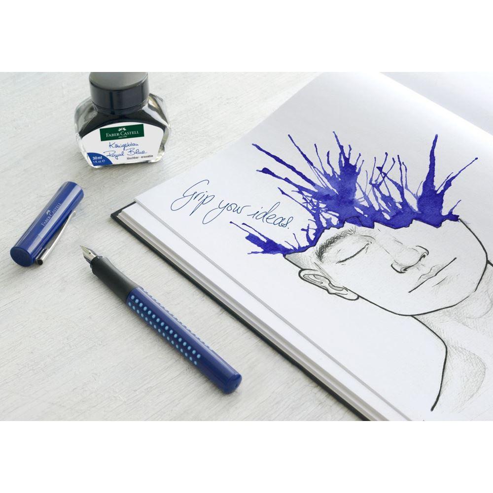 Faber-Castell Grip 2010 Blue Fountain pen