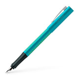 Faber-Castell Grip 2010 Turquoise Fountain Pen