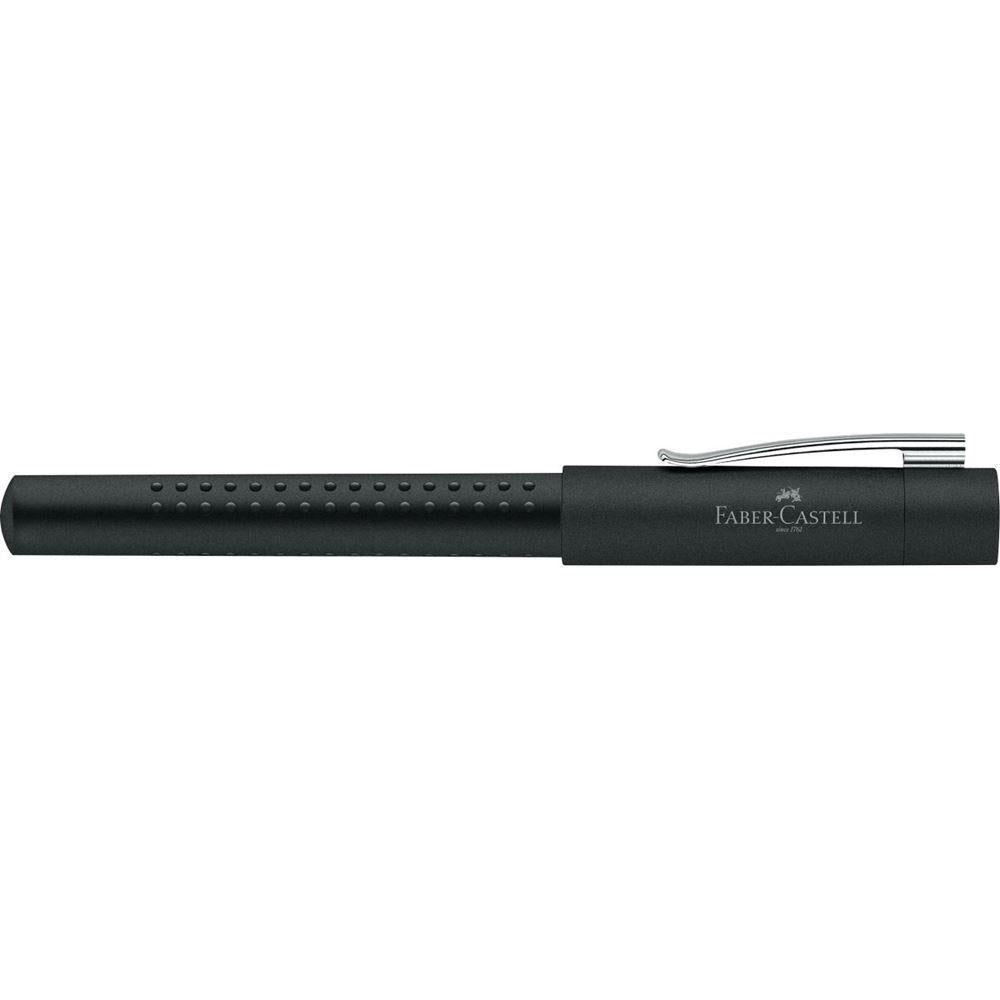 Faber-Castell Grip 2011 Black Fountain Pen with dotted designs