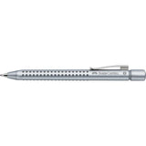 Faber-Castell Grip 2011 Silver Ball Pen 144111 dotted design