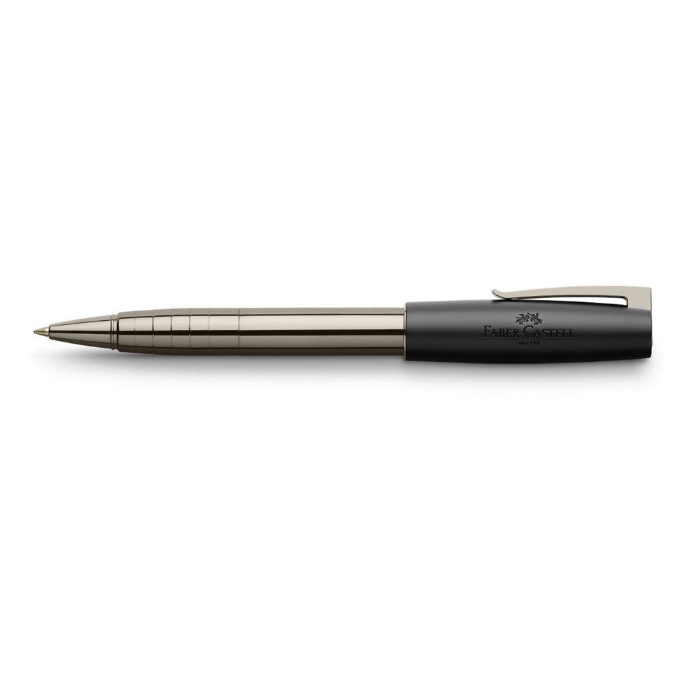 Faber-Castell Loom Shiny Gunmetal Roller Ball Pen 149245