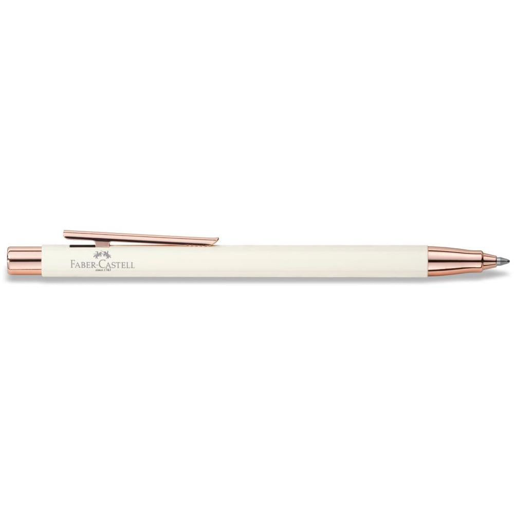 Faber-Castell Neo Slim Ivory Rose Gold Stylus Ball Pen 342510