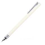 Faber-Castell Neo Slim Ivory Shiny Chrome Fountain Pen