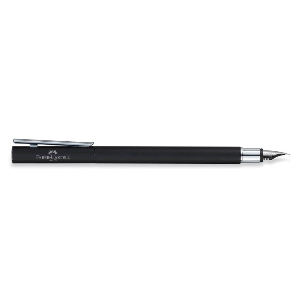 Faber-Castell Neo Slim Matt Black Shiny Fountain Pen