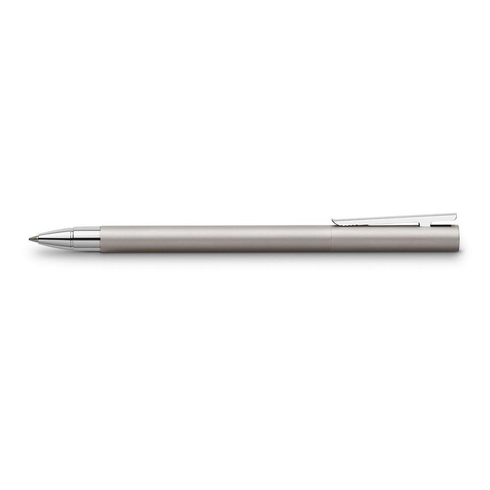 Faber-Castell Neo Slim Matt Stainless Steel Roller Ball Pen 342104
