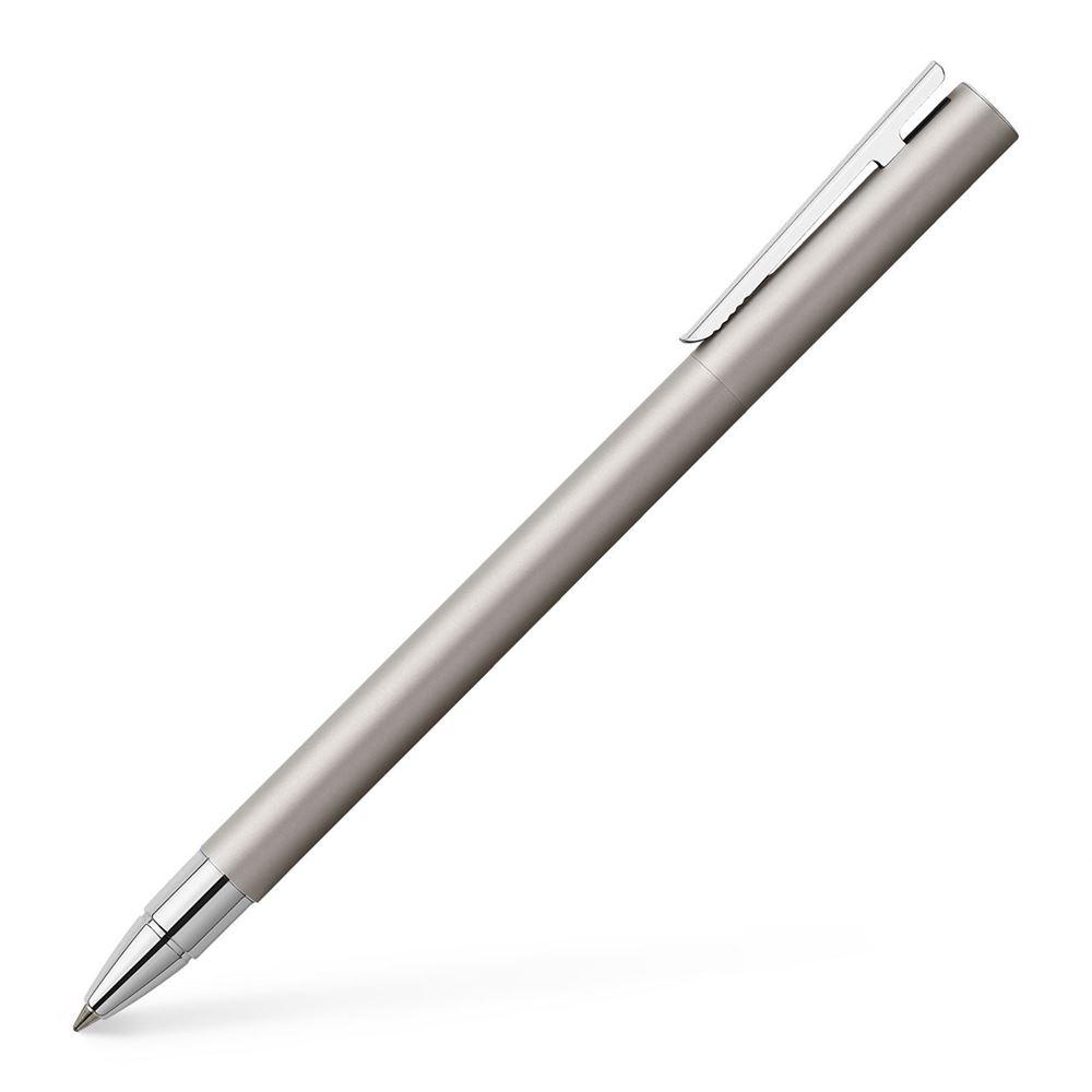 Faber-Castell Neo Slim Matt Stainless Steel Roller Ball Pen 342104