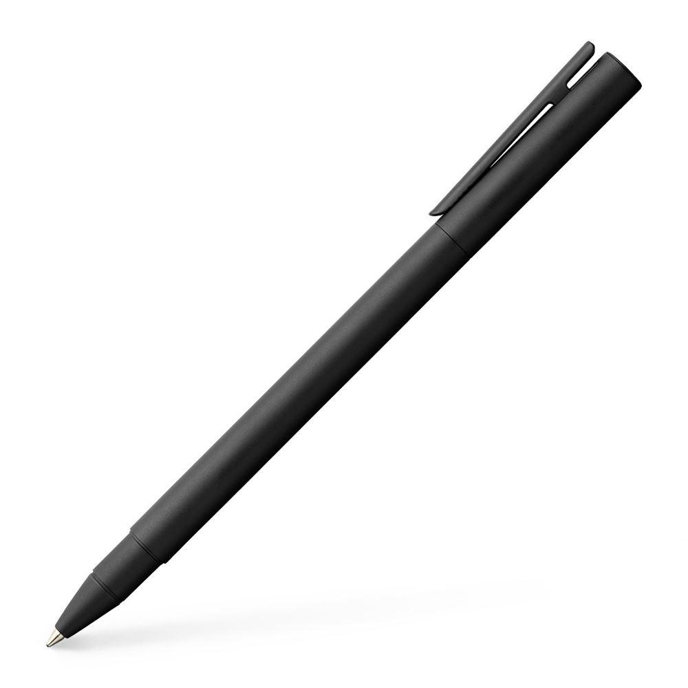 Faber-Castell Neo Slim Metal Black Roller Ball Pen 342304