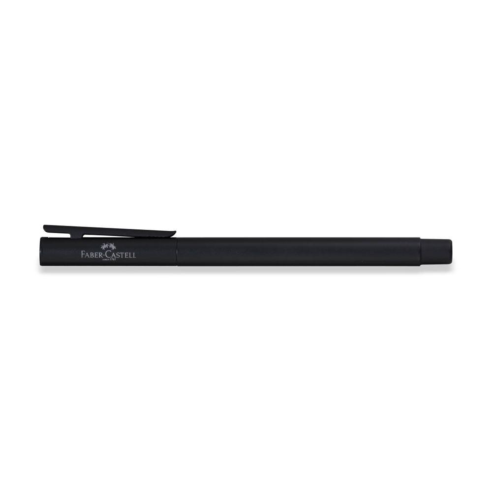 Faber-Castell Neo Slim Metal Black Roller Ball Pen 342304
