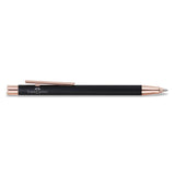 Faber-Castell Neo Slim Metal Black Rose Gold Stylus Ball Pen 343110